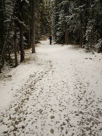 On the lower Rockbound Lake trail.