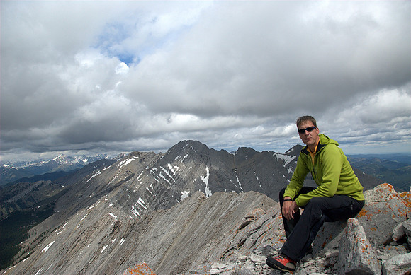 Vern on the summit.