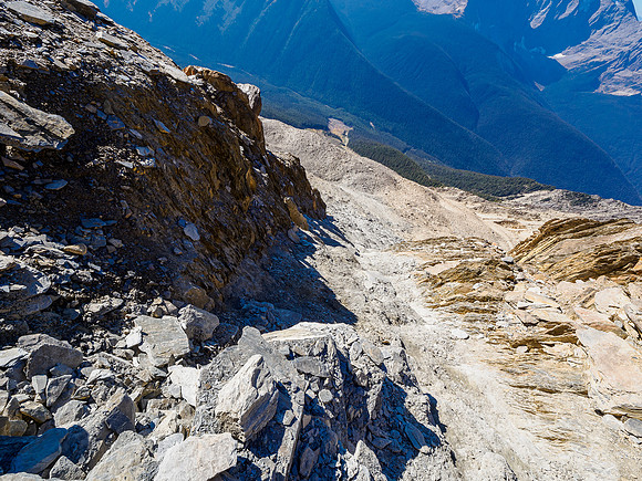 The SW slope is huge.
