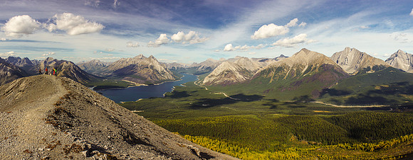 Summit of Tent Ridge.