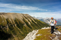 Most sections are just hiking.