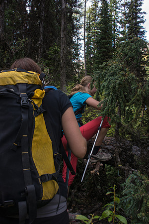 Don't expect a maintained trail!