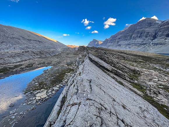 The upper SW corner of Roaring Creek.
