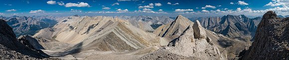 Summit views from Mount Goodair.