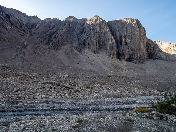 Hiking down the west branch of McConnell Creek.
