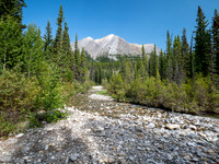 Hiking the Red Deer River Trail.