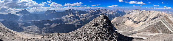 Summit views from Mount Goodair.