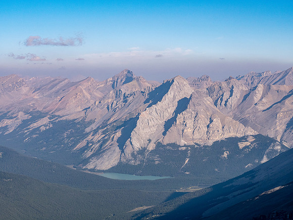 Views to Icefall Mountain.