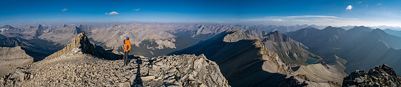 (L to R), Cataract, Dip Slope, Willingdon, Harris, Icefall, Mamen, Whimper, Malloch, Lost Guide, Howl.