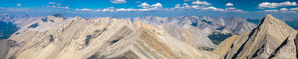 Summit views from Mount Goodair.