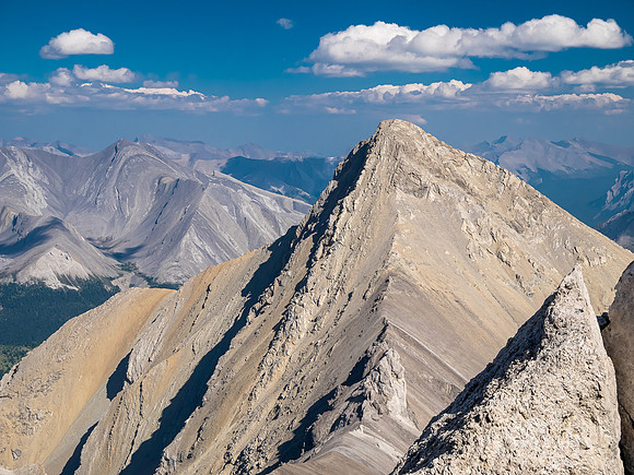 Summit views from Mount Goodair.