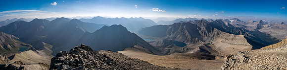 (L to R), Peters, Howl, Boar Station, McConnell, Leblanc, Goodair, Cataract, Little Cataract.