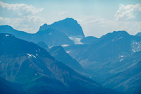 Cataract Peak is a distant giant.