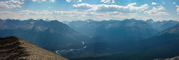 Greater Prow and Prow at left with Drummond, McConnell and Cataract at right.
