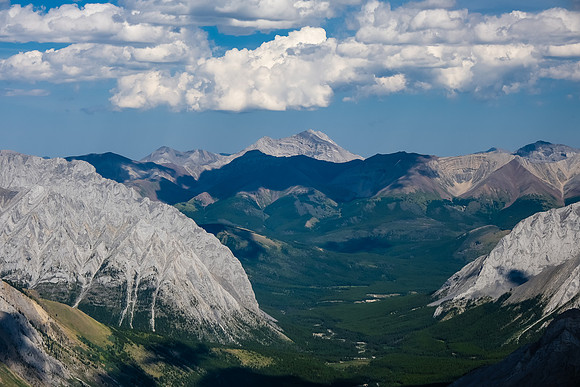 Puma Mountain over the Cascade River valley.