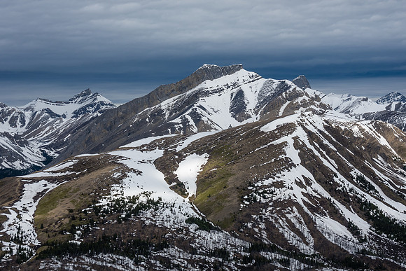 The south end of Caterpillar Peak.