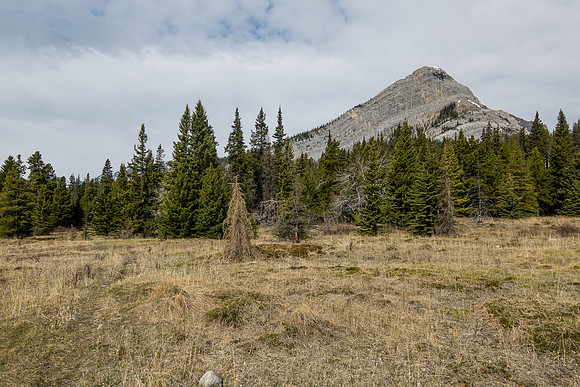 A last glance back at Sentry Peak.