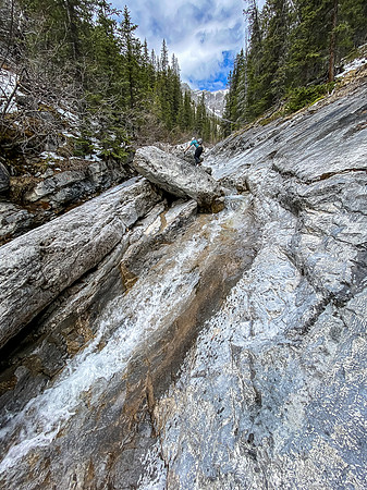 The south drainage of Lost Guide is fun, engaging and scenic.