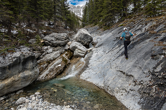 The south drainage of Lost Guide is fun, engaging and scenic.