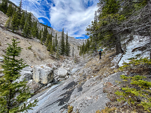 The south drainage of Lost Guide is fun, engaging and scenic.