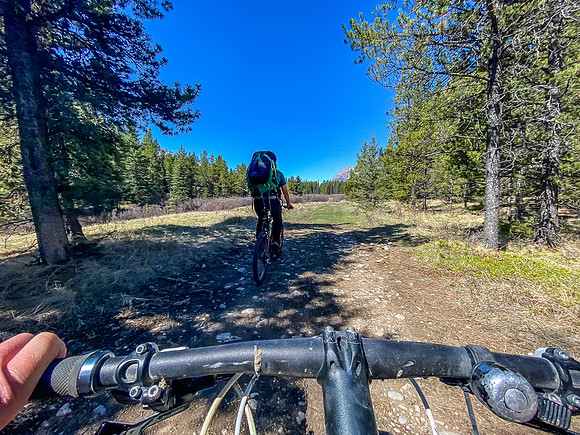 The biking is more challenging than many others we've done due to distance and roughness.