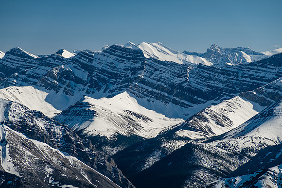 McConnel and Cataract over Bellow Peak.
