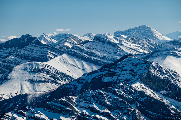 Bellow (L), Howl and Cataract Peak (R).