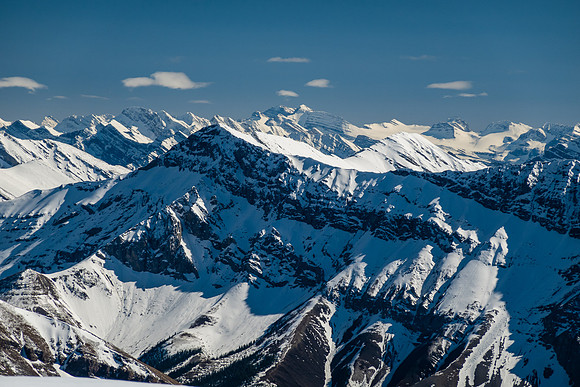 Prow Mountain with Bonnet and Hickson at distant center and right.