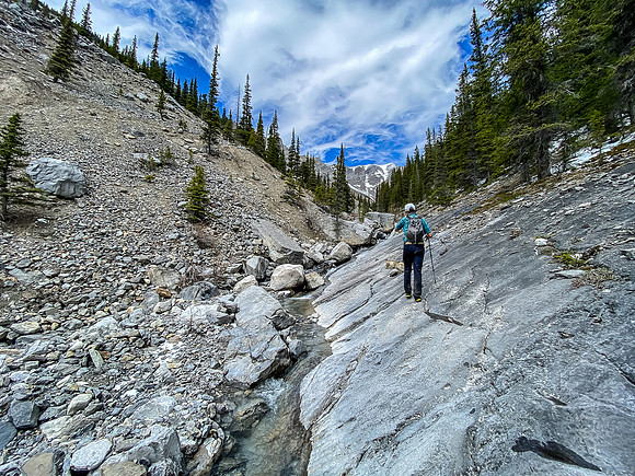 The south drainage of Lost Guide is fun, engaging and scenic.