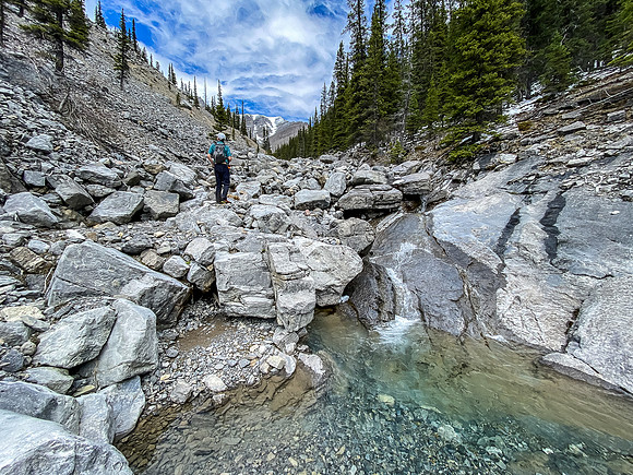 The south drainage of Lost Guide is fun, engaging and scenic.