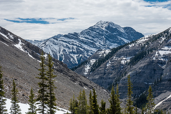 Views back to Mount Peters.
