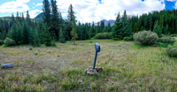 The old Cuthead College site along the Cascade Fire Road.