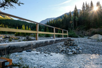 A new bridge over Stony Creek!