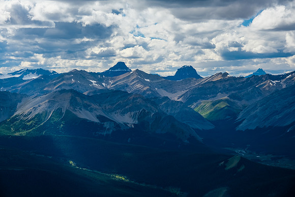 Mount St. Bride and Douglas with Lychnis at left.