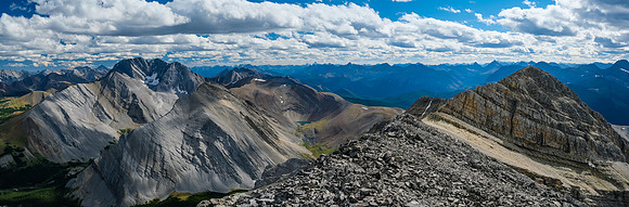Puma Mountain and the west summit of Panther (R).