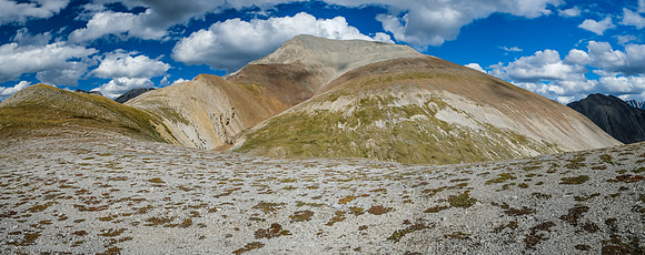 Panther Mountain from the intervening ridge.