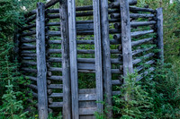 A strange contraption along the trail. Likely a trip of some sort - not used for many years.