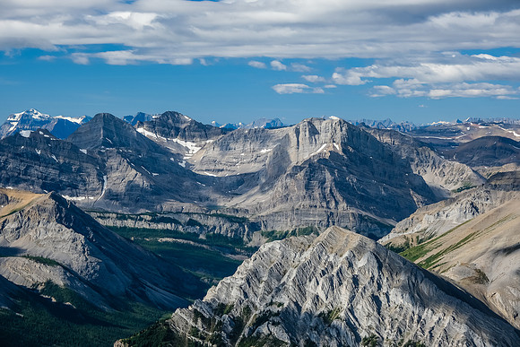 Block Mountain's east face is pretty dramatic.