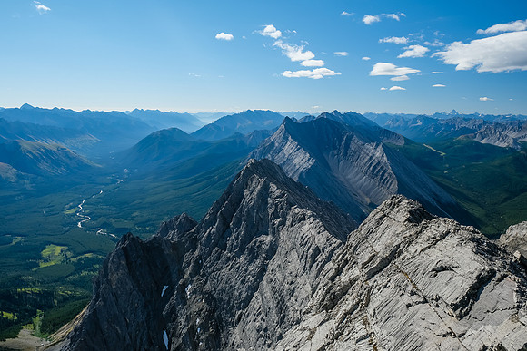 The peak south of Flints is unnamed.