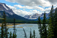 Views over Trident Lake.