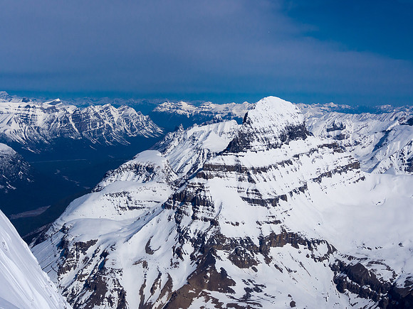 Mount Alberta is almost as high as North Twin.