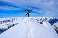 JW on the summit of North Twin.