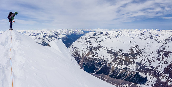 JW on the summit of North Twin.