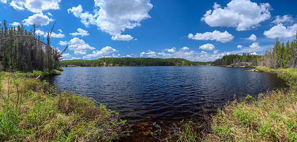 Traveling between North Prairie and Joey Lake.