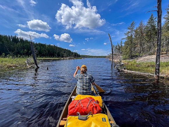 Traveling between North Prairie and Joey Lake.