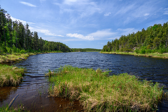 Traveling between North Prairie and Joey Lake.