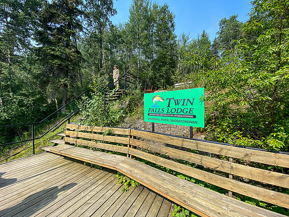 Twin Falls lodge.