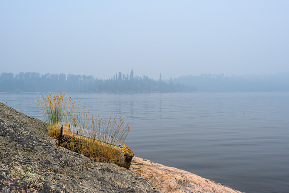 Drope Lake name plaque.