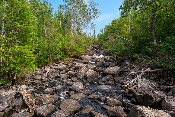 Hepburn Falls is almost dried up!