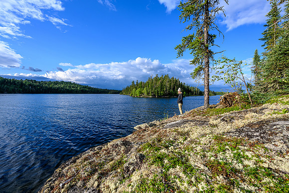 "Sunrise camp" on Robertson Lake.